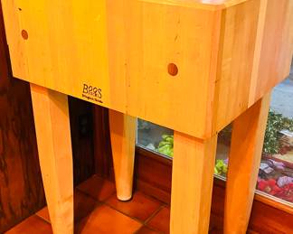 2 Boos butcher block tables are available for purchase!