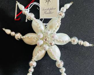 Christopher Radko ornaments 