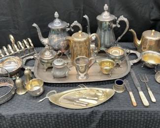 CT407Vintage EPNS Tea Set
