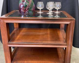 CT468VDrink Table and Murano Glass Decanter