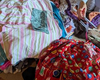 Clothes and clothes and clothes ... 