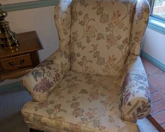 Perfect chair to read .. relax . Have a conversation with family ..