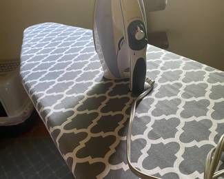 Ironing board & iron 