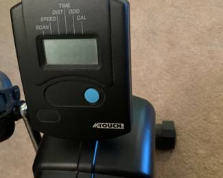 Information Screen on exercise bike 