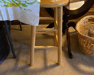 Wooden stool