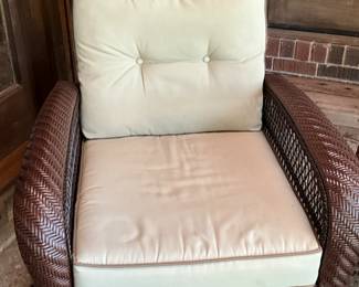 Outdoor furniture in sun room - Chair 