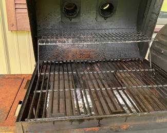 Inside of grill