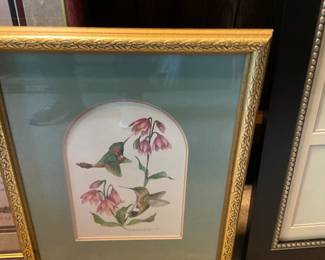 Framed & matted picture