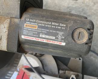 Craftsman 12” Compound Miter Saw 