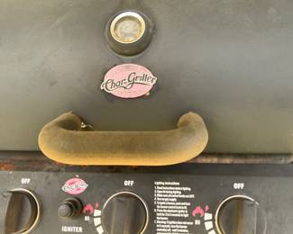 Chargrilled logo on grill