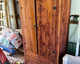 Vintage cedar closet 