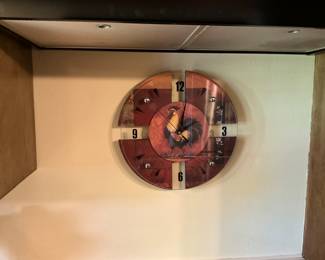 Rooster clock