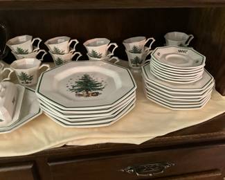 Nikko Christmastime set of dishes 