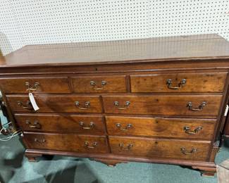 antique chestnut mule chest, Matthews County