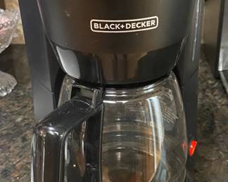 Black and Decker Coffee Maker-Works
