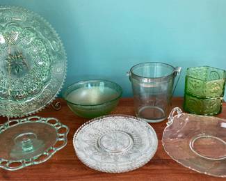 Lot of Depression/EAPG Glass
