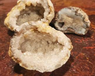 Three Geode Rocks
