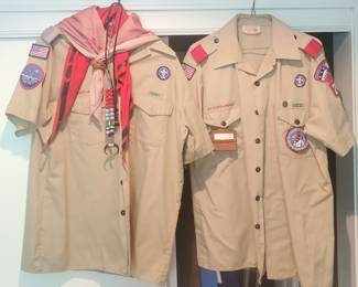 2 Boy Scouts of America Uniforms

