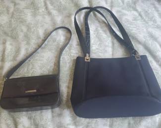 2 Black Nine West Bags
