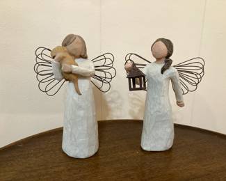 Two Willow Tree Figurines
