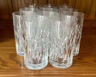 Sogno by Royal Crystal Rock Lot of 14 Tumblers
