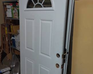 Nice front door ****bring your tape measure to match your space***