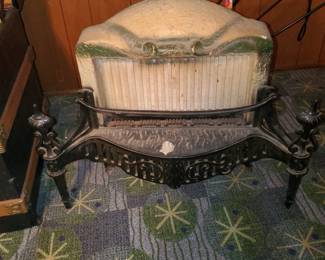 'Early' cast iron fireplace