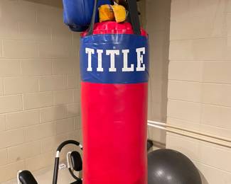 PUNCHING BAG + Boxing Gloves / Exercise Equipment / Cleats Sneakers / Weights