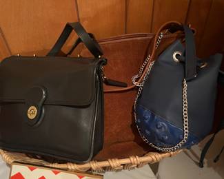 VINTAGE COACH HANDBAGS