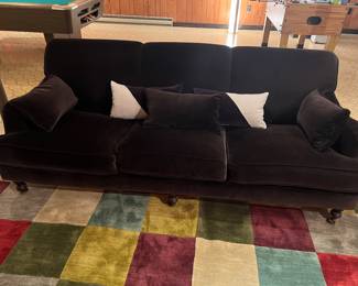 Cisco bros LA coffee brown SOFA ~~~ NICE!
