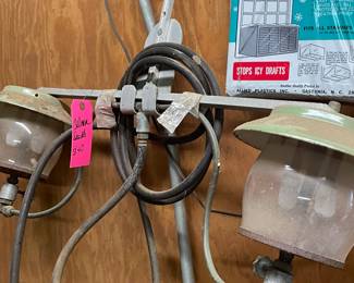 Double vintage camp lantern