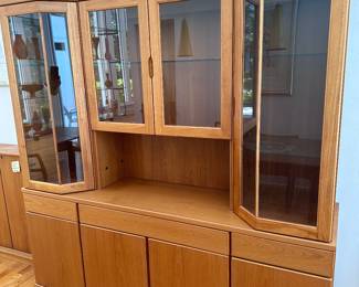 MCM Danish Tall buffet/Bar 
68”w  x 70.5”h x 18”d