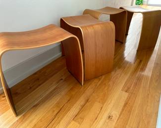 Jorgen Moller Danish Taburet M-Stools
Sold in pairs