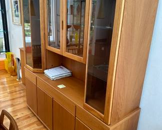 Danish MCMTall Buffet/Bar 
68”w x 70.5”h x 18” d