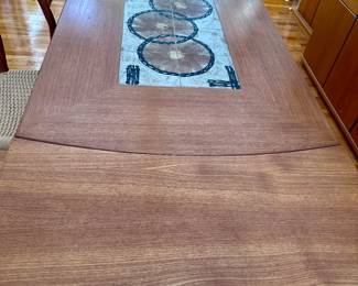 Danish Teak DiningRoom Table
56” to 93” (2- 18.5” built in leaves)