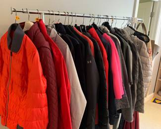 Too many name brands to list. All are in excellent condition, some still with tags