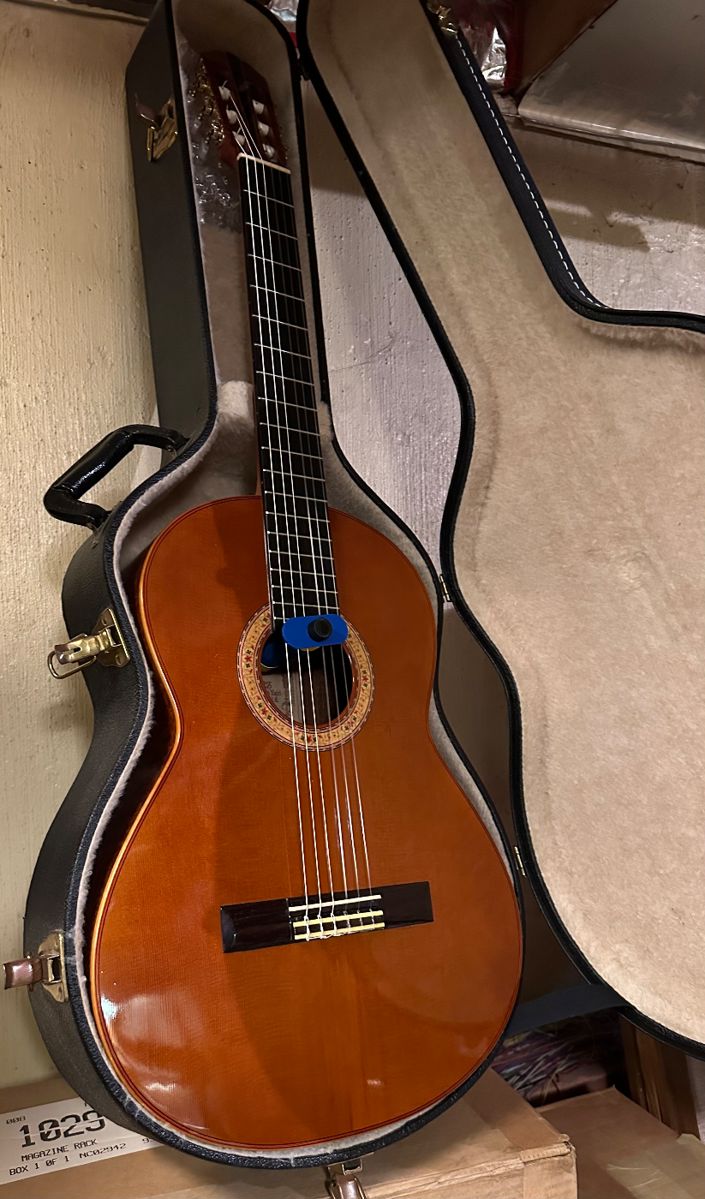 Taylor Acoustic Guitar, with hard case, 1980's