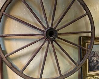 Large Wooden Wheel