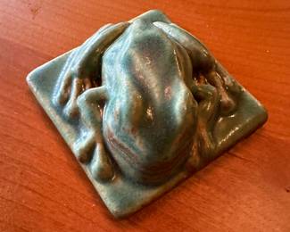 Pewabic Frog Tile 