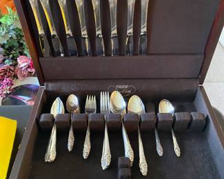Silver flatware