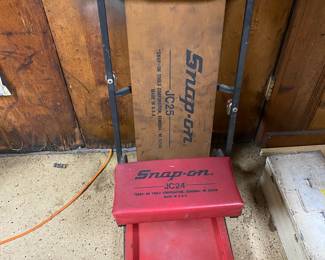Snap-On car maintenance stools
