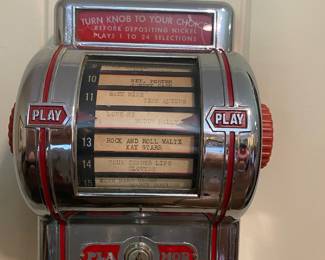 Vintage Wallbox Jukebox 