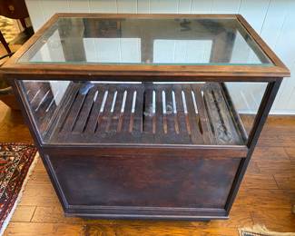 Vintage Display Old Country Store case  