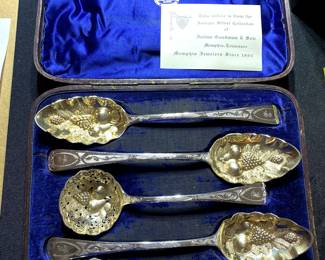 Antique silver collection 