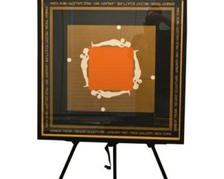 1967 Ernest Trova Recent Sculpture POSTER ORIGINAL Show Print Pace Gallery Exhibition NYC