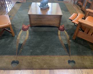 Stickley Monterey Mist rug, 10 x 14