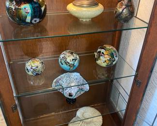 Peter Vanderlaan vase, Andrew MacCorkendale, Geoffrey Smith Bronze vase with Hummingbirds, Peter Vanderlaan, Josh Simpson, Ammonite Fossil 