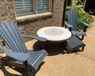 Leisure Line Adirondack chairs 