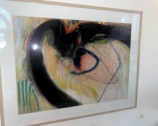 Ginger Mongiello "Sprung Arch" Mixed Media. 28 x 36