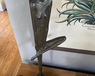 David Pearson "Morning Sun" Bronze 22" tall Signed on base 